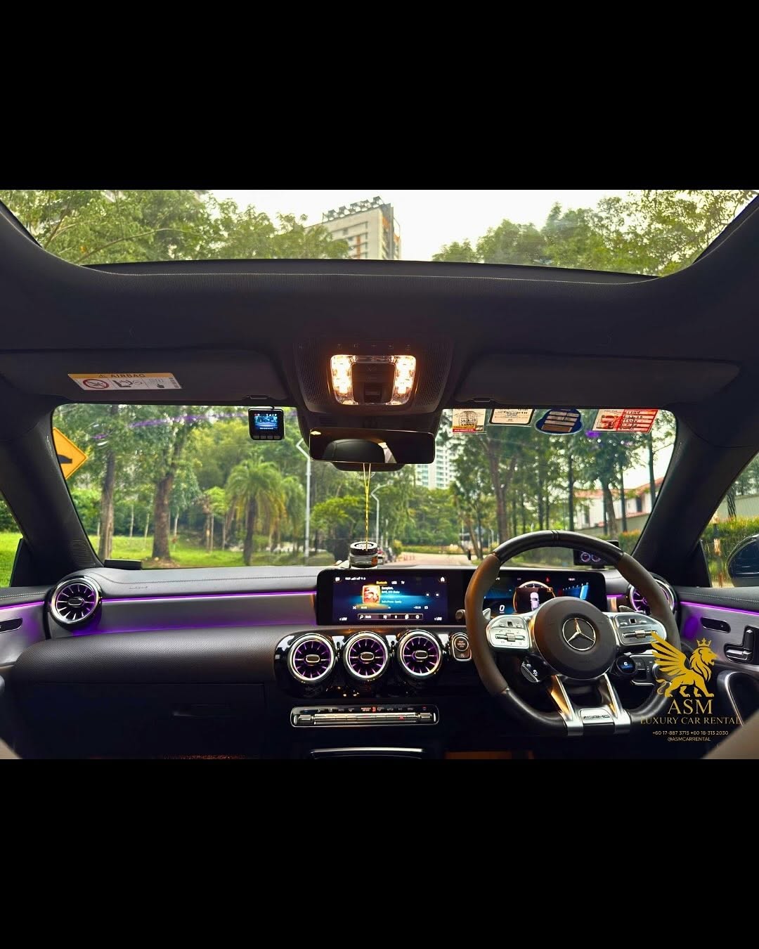 Mercedes-AMG CLA 45 S rental Malaysia - photo 4