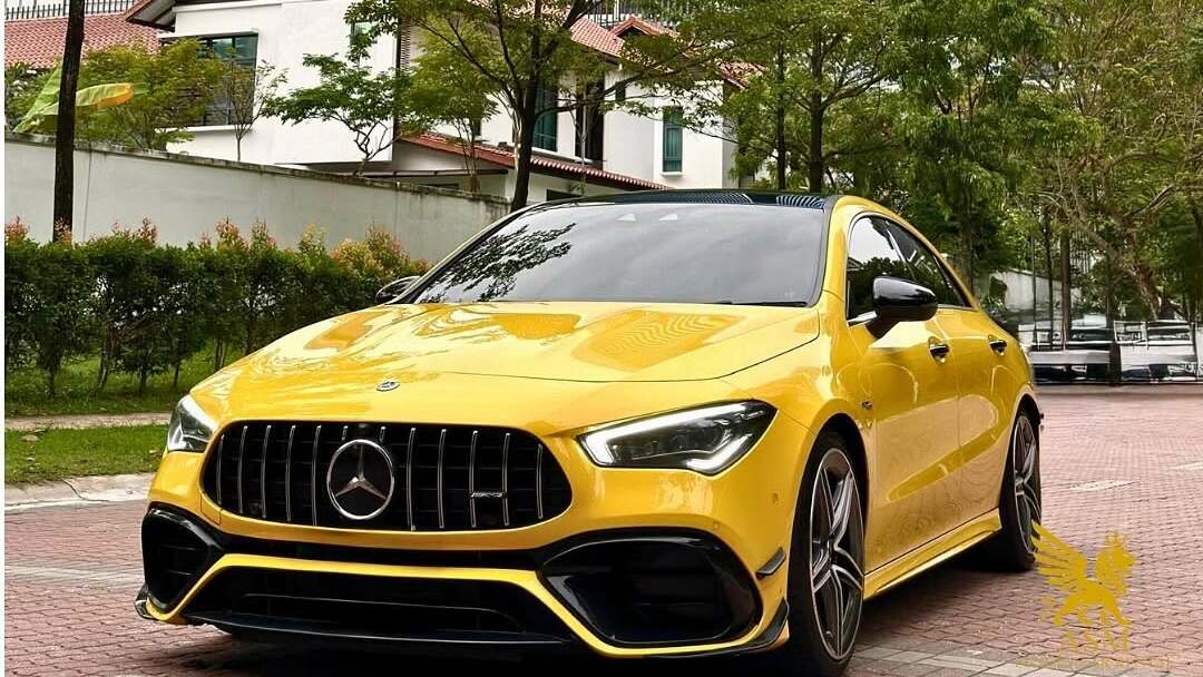 Mercedes-AMG CLA 45 S - luxury car rental Kuala Lumpur Malaysia