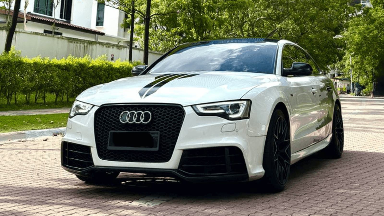 Audi A5 Coupe - luxury car rental Kuala Lumpur Malaysia